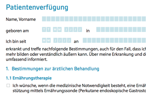 hilfe zur erstellung einer patientenverfgung und vorsorgevollmacht bei der als - Patientenverfugung Muster hilfe zur erstellung einer patientenverfgung und vorsorgevollmacht bei der als - Patientenverfugung Muster